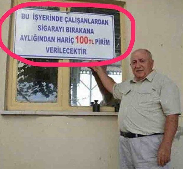 Yurdum insanı yine iş başında! Yazdığı şey... 187