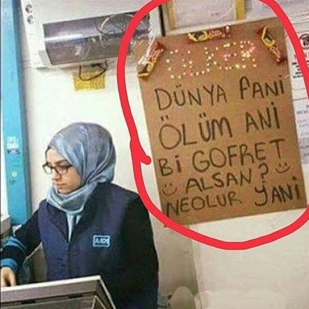 Yurdum insanı yine iş başında! Yazdığı şey... 216