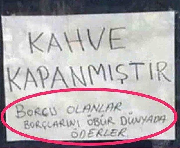 Yurdum insanı yine iş başında! Yazdığı şey... 221