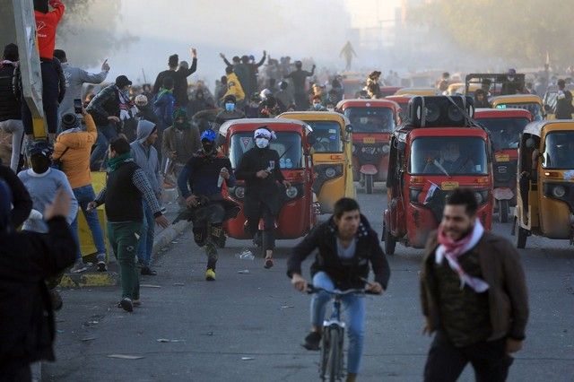 Irak'ta göstericiler sokaklarda: Protestolar sürüyor 10