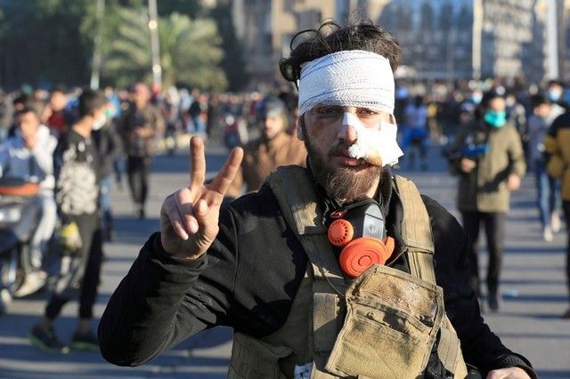 Irak'ta göstericiler sokaklarda: Protestolar sürüyor 12