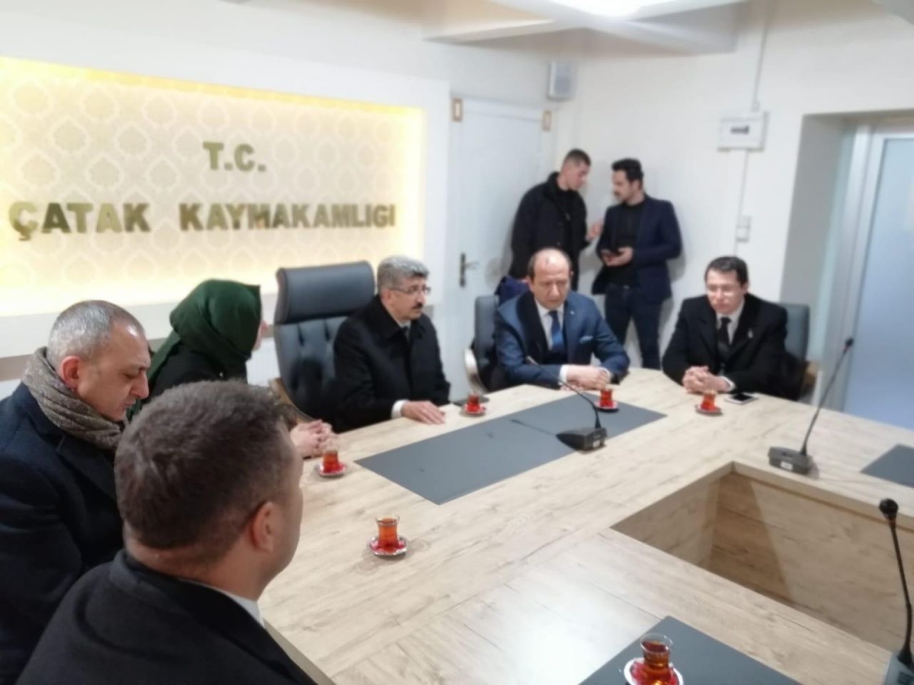 MHP heyeti çığ felaketi bölgesinde 1