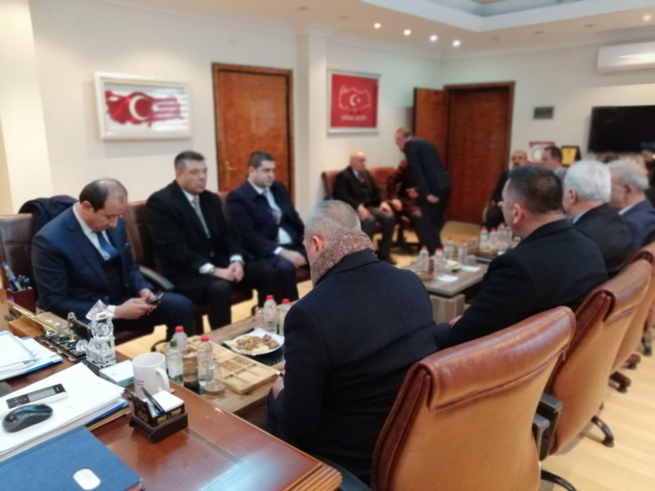 MHP heyeti çığ felaketi bölgesinde 19