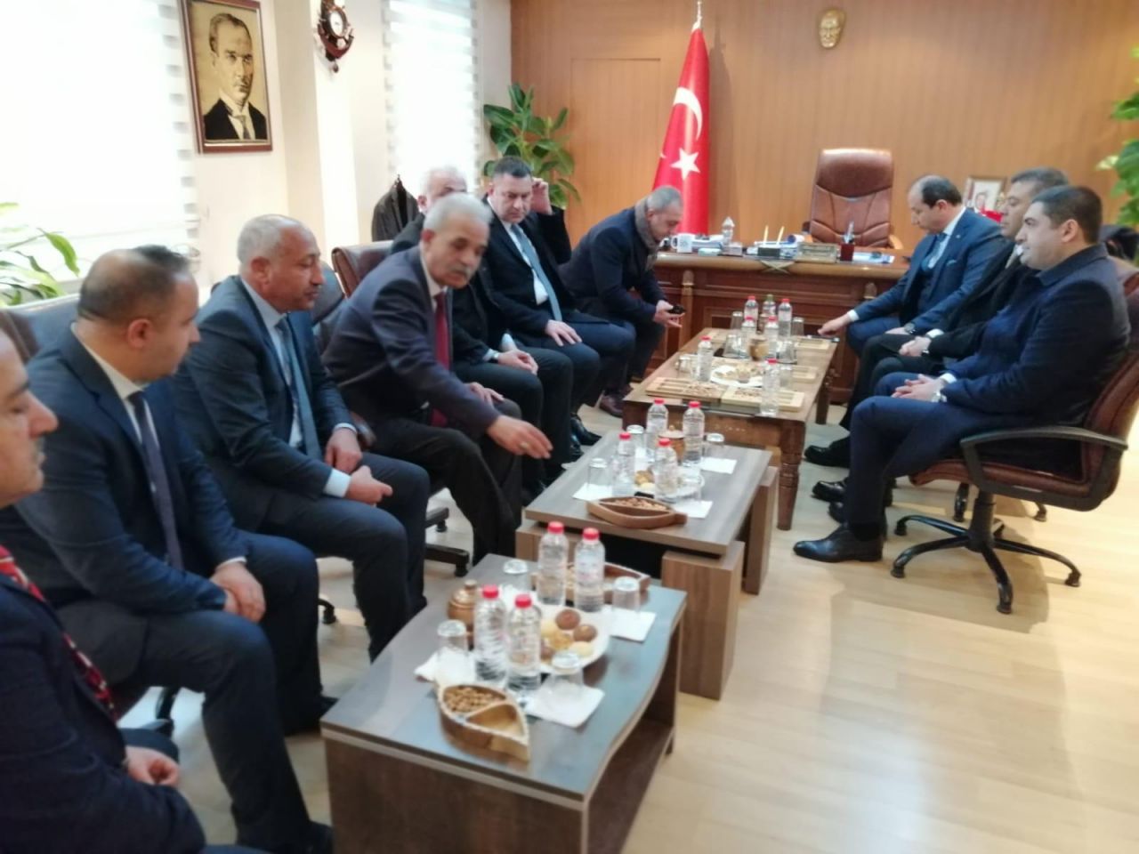 MHP heyeti çığ felaketi bölgesinde 7