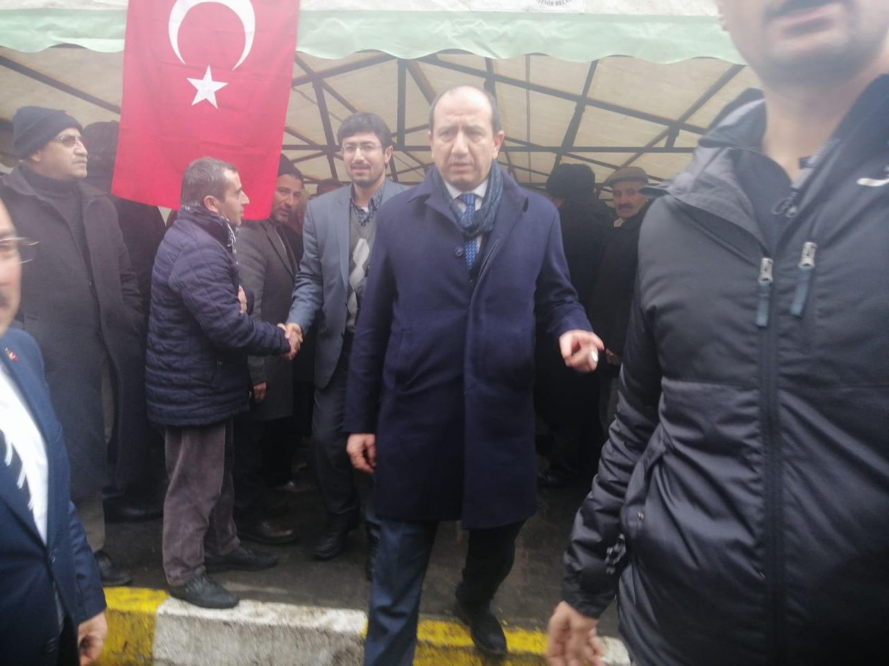 MHP heyeti çığ felaketi bölgesinde 24