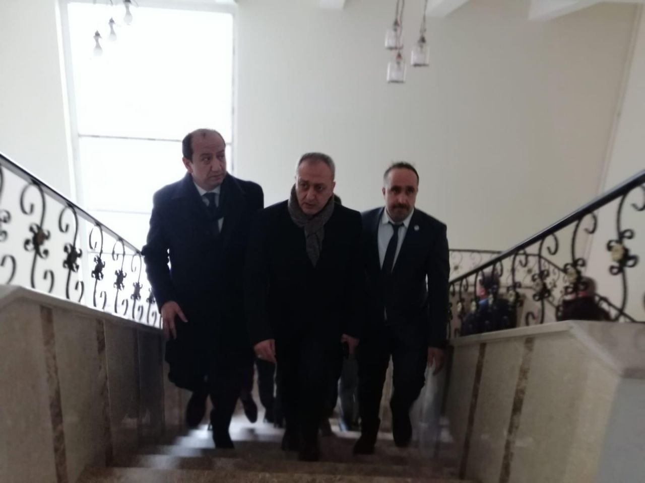 MHP heyeti çığ felaketi bölgesinde 35