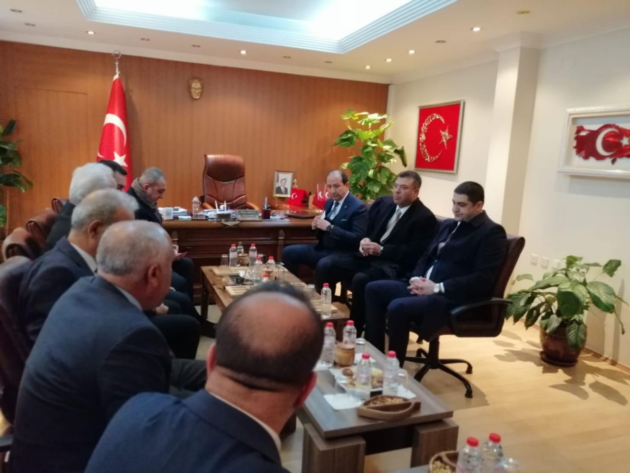 MHP heyeti çığ felaketi bölgesinde 37