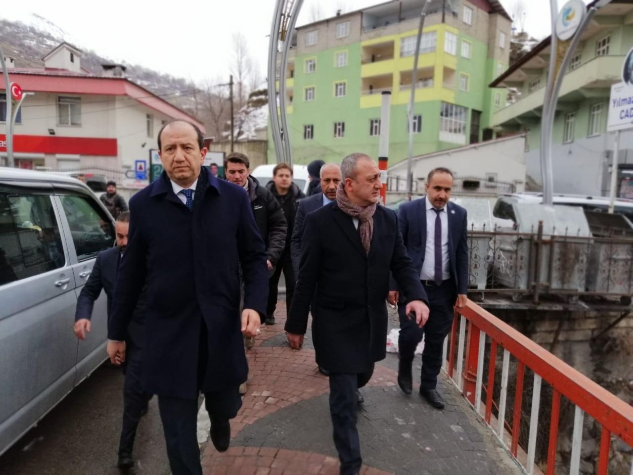 MHP heyeti çığ felaketi bölgesinde 41