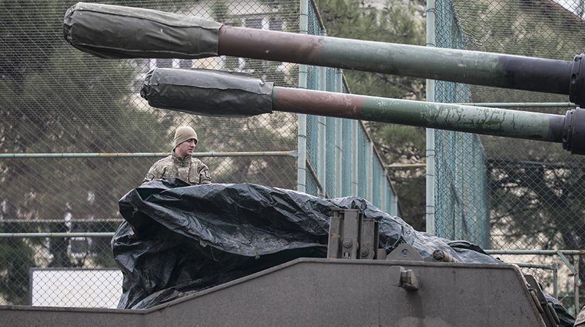 Suriye sınırına tank ve Fırtına obüsü takviyesi 4