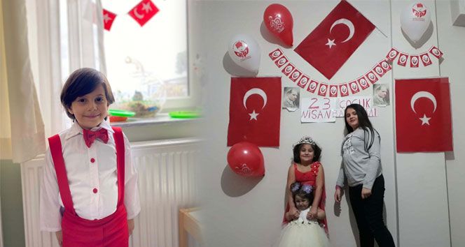 23 Nisan coşkusu evlerde yaşandı 13