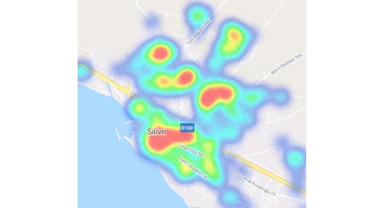 İşte İstanbul'da mahalle mahalle korona haritası 15