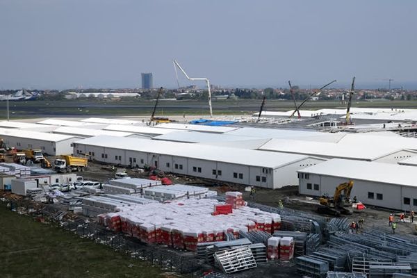 İşte o hastanesinin tamamlanan bölümleri 5