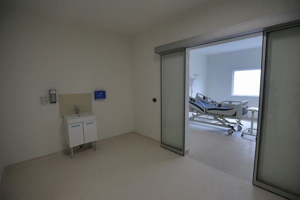 İşte o hastanesinin tamamlanan bölümleri 4