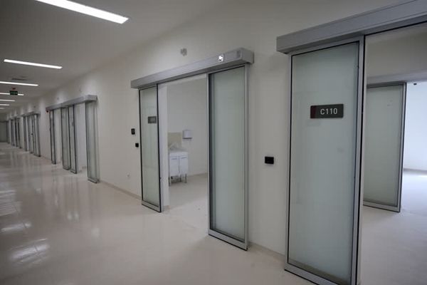 İşte o hastanesinin tamamlanan bölümleri 6