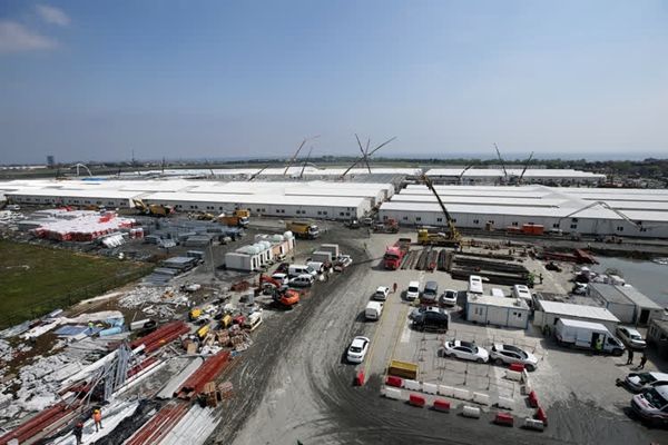 İşte o hastanesinin tamamlanan bölümleri 2