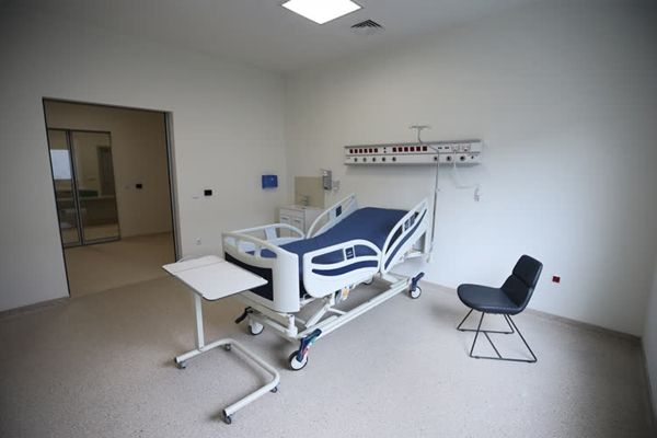 İşte o hastanesinin tamamlanan bölümleri 12