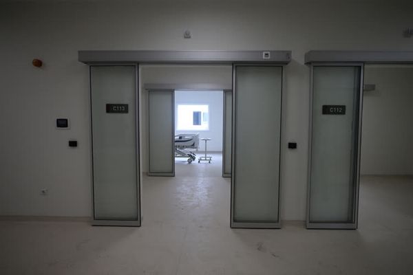 İşte o hastanesinin tamamlanan bölümleri 15