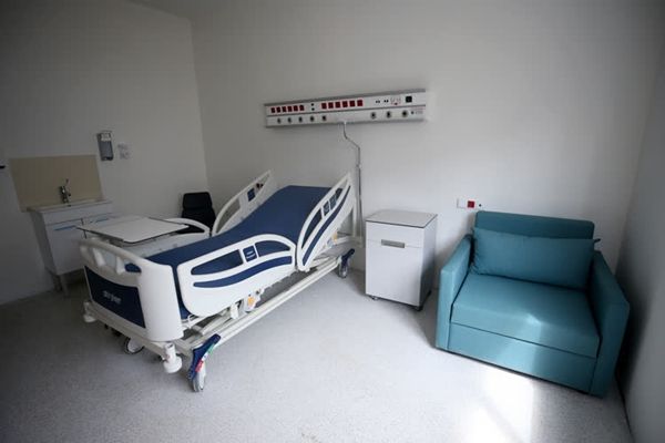 İşte o hastanesinin tamamlanan bölümleri 20