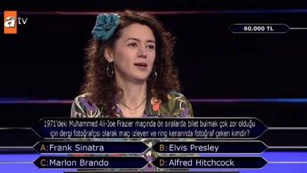 Milyoner'de terleten ‘Muhammed Ali’ sorusu 2