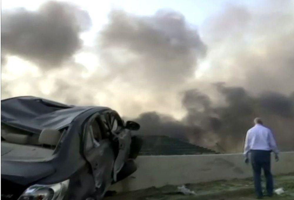 Patlamanın vurduğu Beyrut'tan ilk görüntüler 7