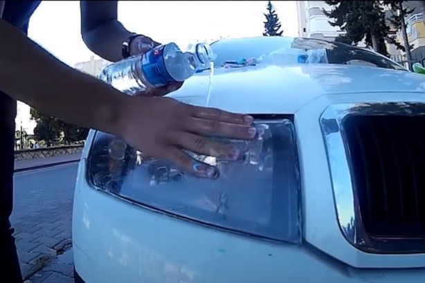 Diş macununun araba farına inanılmaz etkisi 10