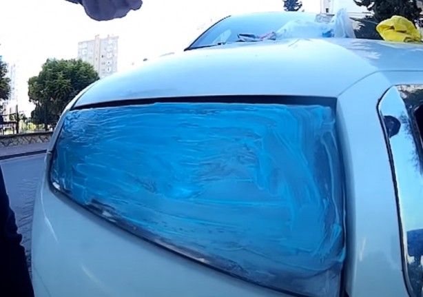 Diş macununun araba farına inanılmaz etkisi 5