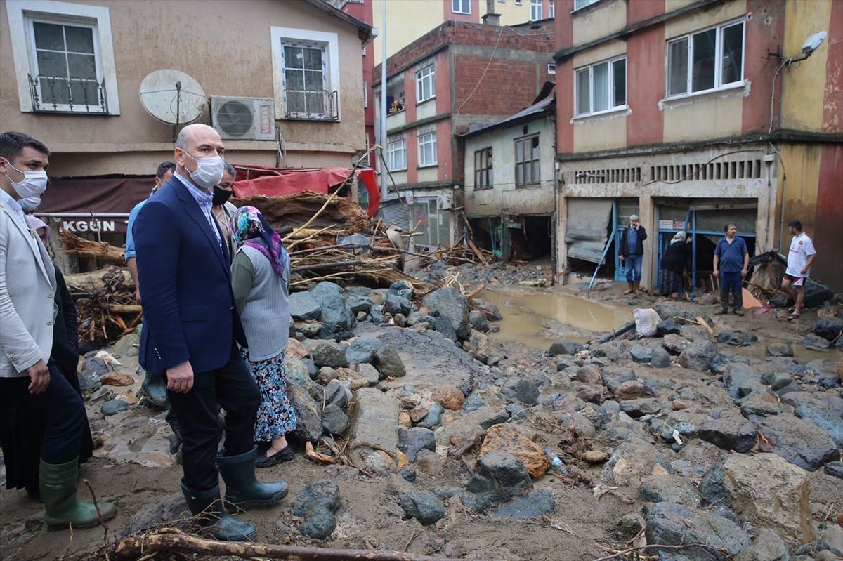 Hava aydınlandı! Giresun'daki felaketin büyüklüğü ortaya çıktı 21