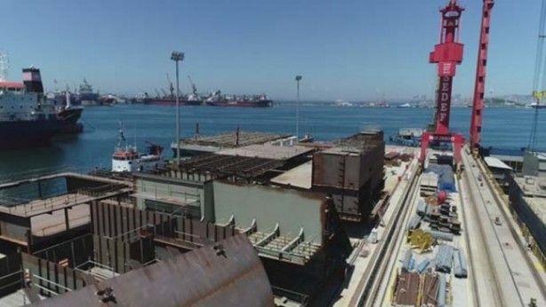 Türkiye'nin en büyük savaş gemisi gün sayıyor 10