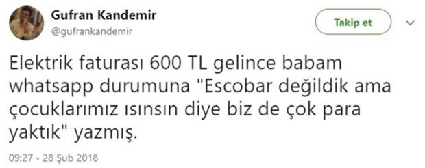 Elektrik faturası fazla gelince öyle bir şey yaptı ki... 38