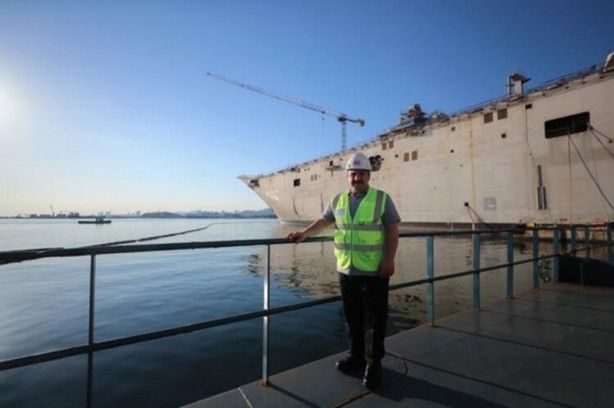 Türkiye'nin en büyük savaş gemisi gün sayıyor 4