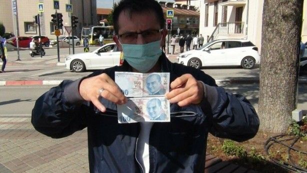 ATM'den çekti! Görünce inanamadı 1