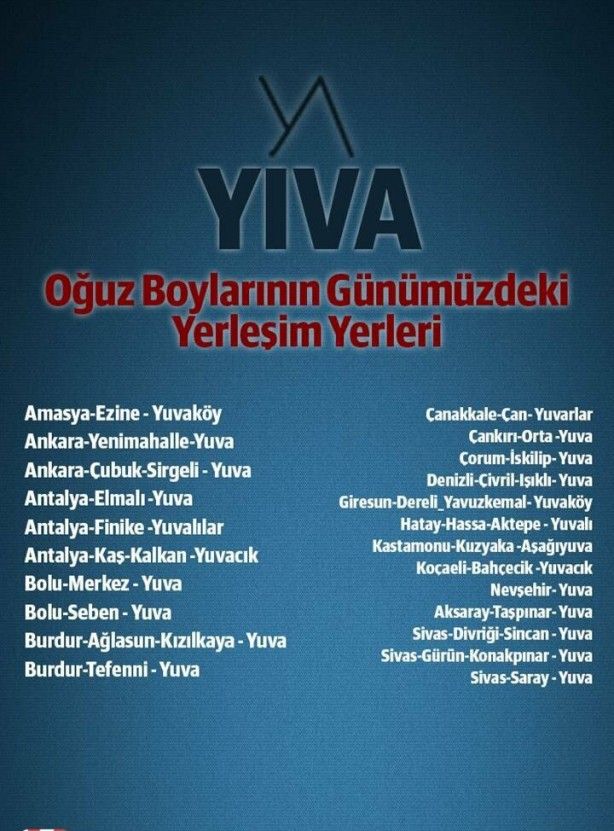 Oğuzlar'ın hangi Türk boyundansınız? 9