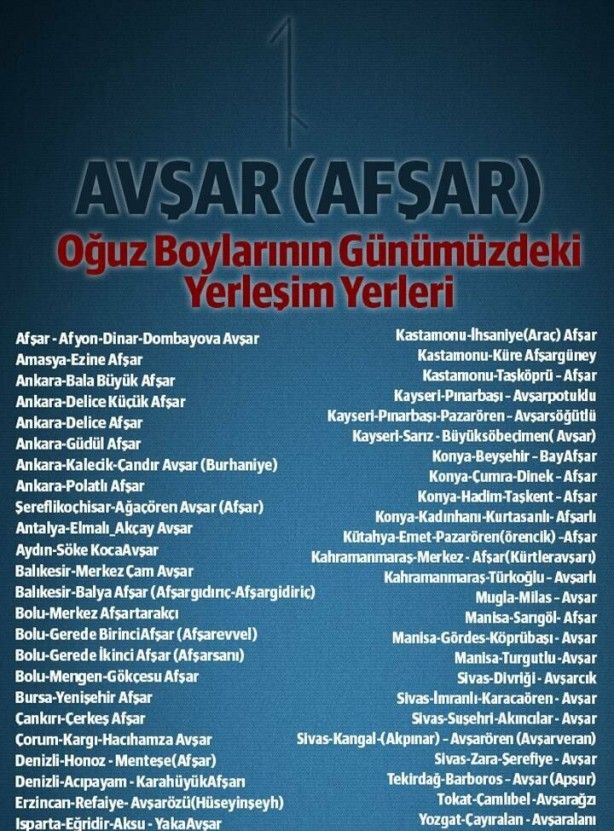 Oğuzlar'ın hangi Türk boyundansınız? 17