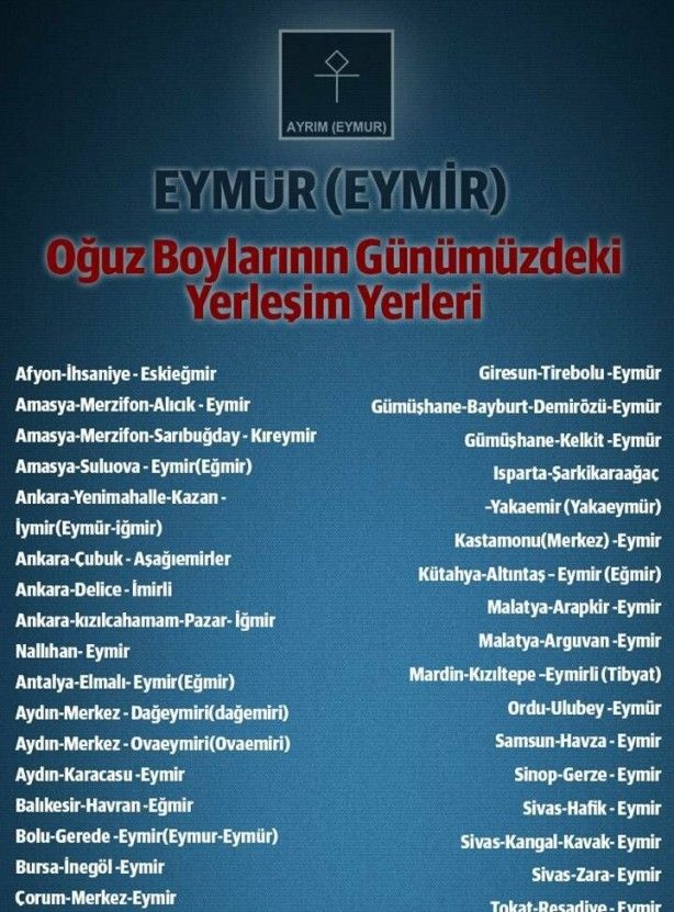 Oğuzlar'ın hangi Türk boyundansınız? 23