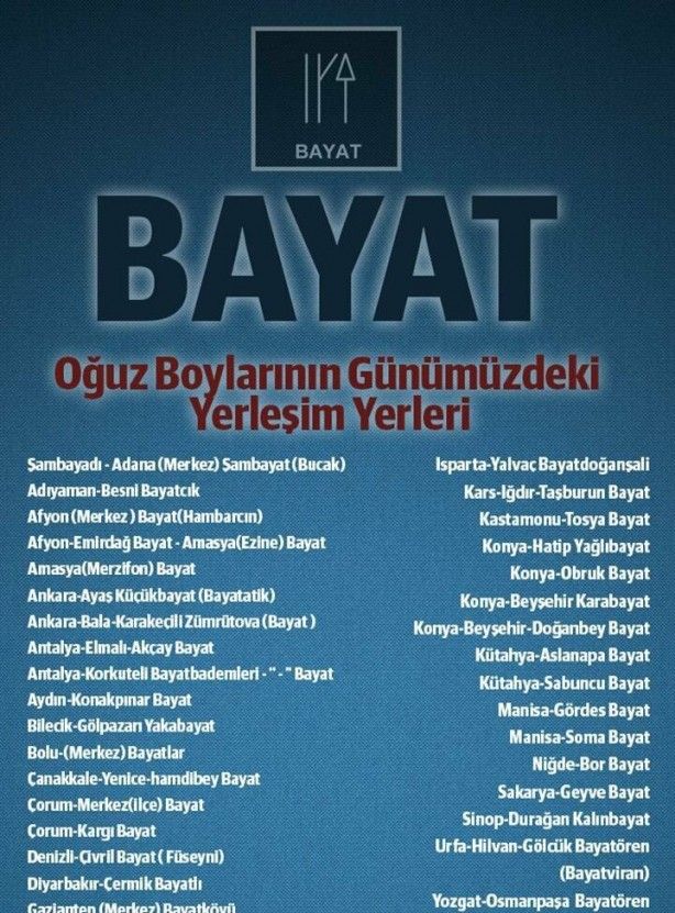 Oğuzlar'ın hangi Türk boyundansınız? 21