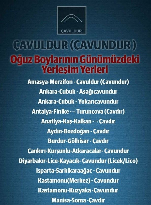 Oğuzlar'ın hangi Türk boyundansınız? 2