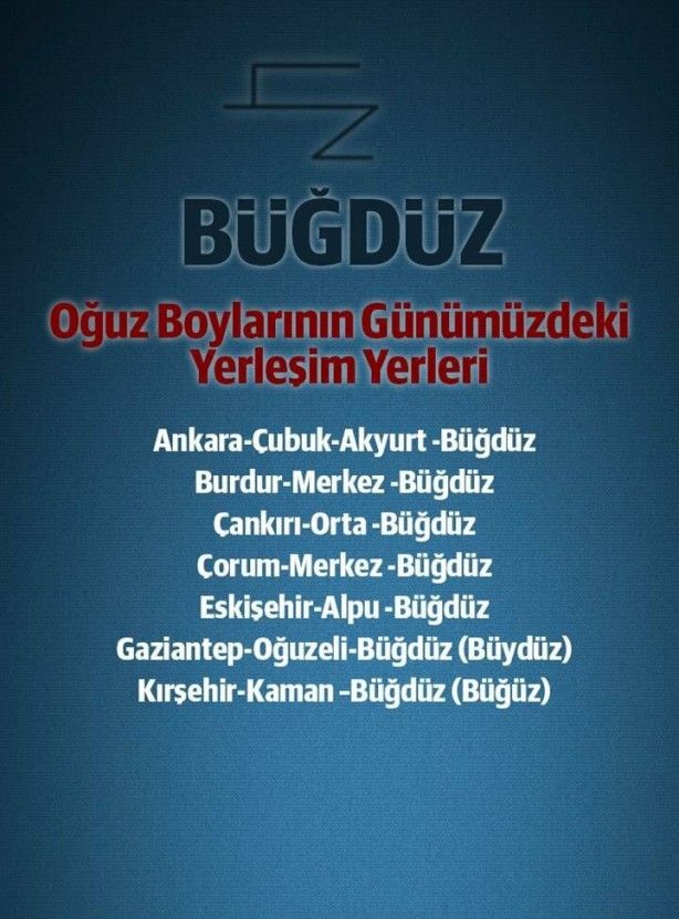 Oğuzlar'ın hangi Türk boyundansınız? 13
