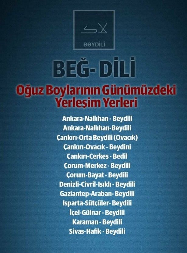 Oğuzlar'ın hangi Türk boyundansınız? 1