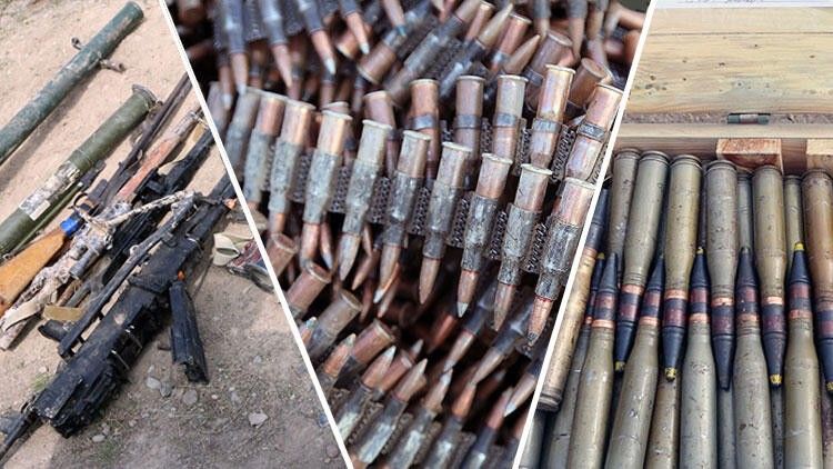 Arkalarına bakmadan kaçtılar! Görüntüler Fuzuli bölgesinden... 1