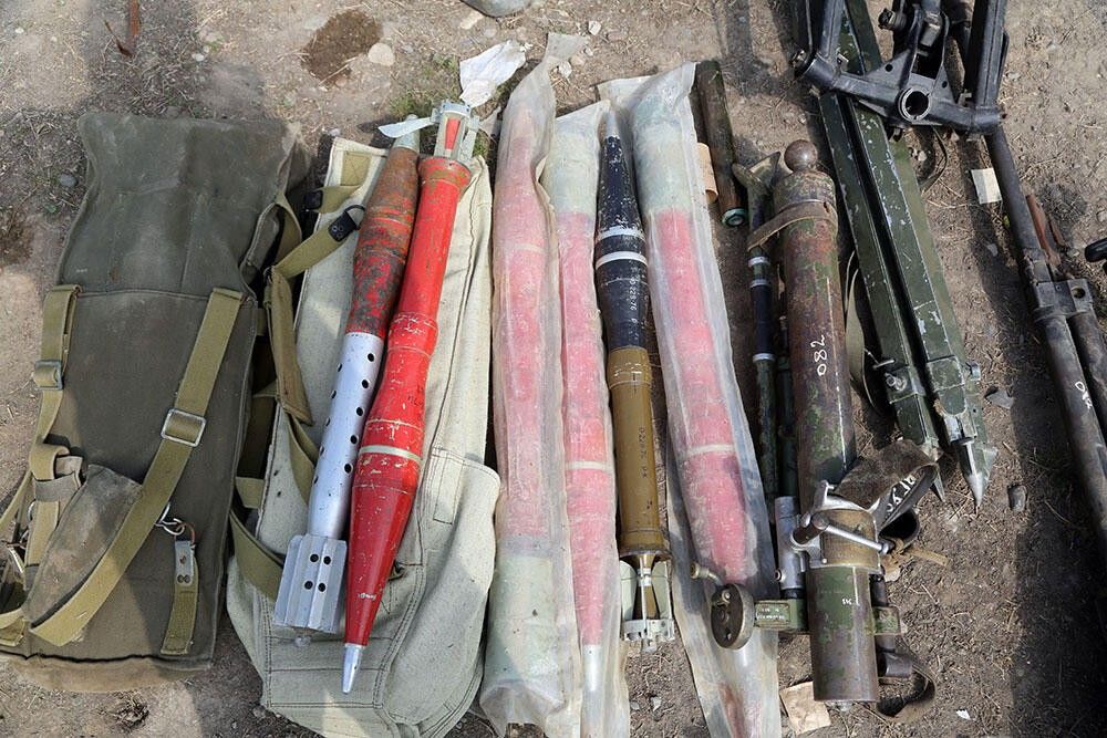 Arkalarına bakmadan kaçtılar! Görüntüler Fuzuli bölgesinden... 10