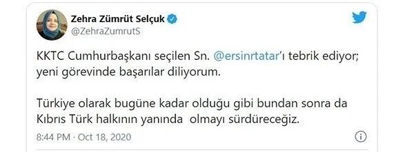 Türk siyasetçilerden Ersin Tatar'a tebrik yağdı 5