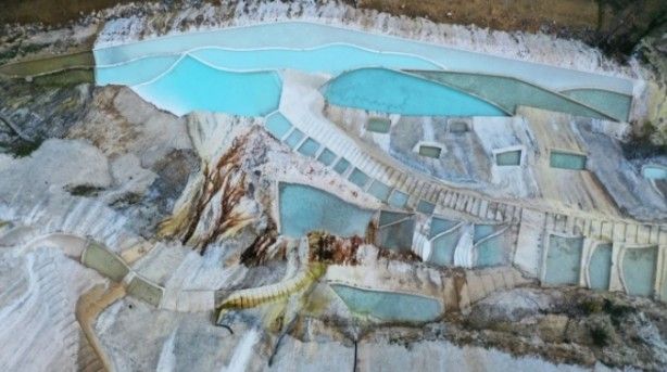 Gören Pamukkale sanıyor! Aslı çok başka... 3