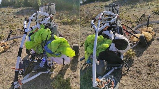 Görüntüler ortaya çıktı! Aynı anda havalandılar 1