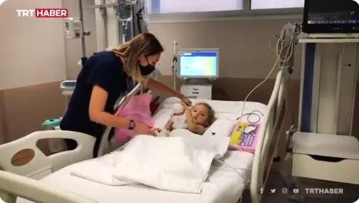 65 saat sonra kurtarılan Elif'ten ilk görüntü 1