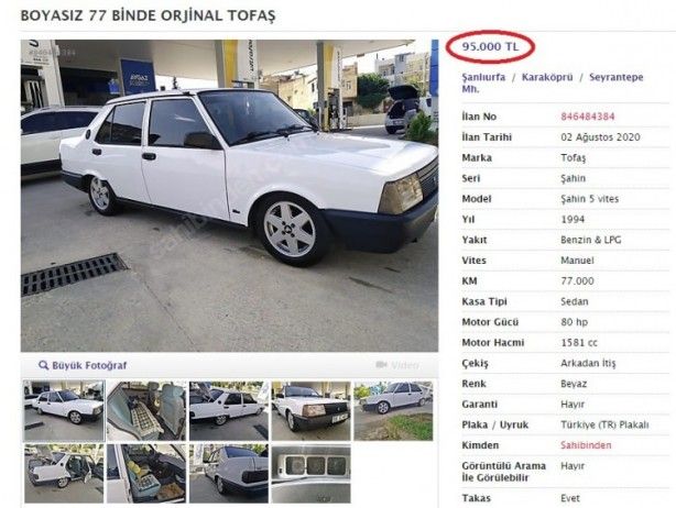 Görenler şoke oldu! 20 yaşında büyük araçlar... 14