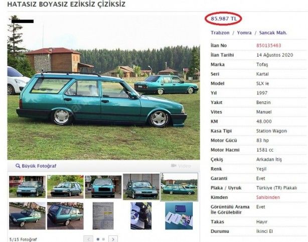 Görenler şoke oldu! 20 yaşında büyük araçlar... 17