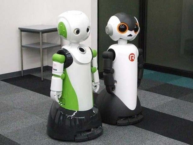 Robotu işe aldılar! Bakın ne yapıyor? 1