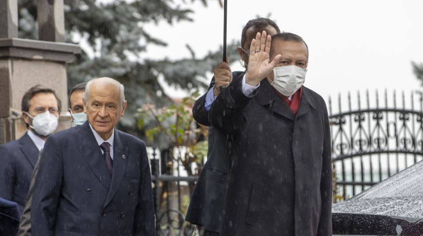Erdoğan'la MHP Lideri Bahçeli arasında samimi diyalog 3
