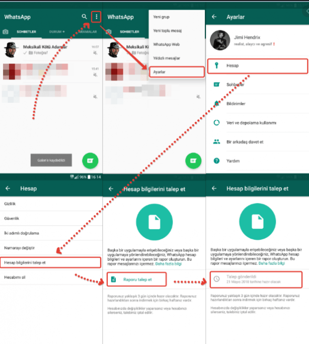 WhatsApp bizim hangi verilerimizi topluyor? 10