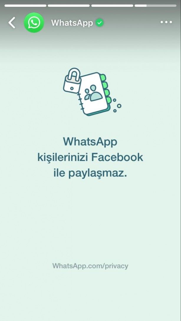 WhatsApp'tan dikkat çeken paylaşım 4